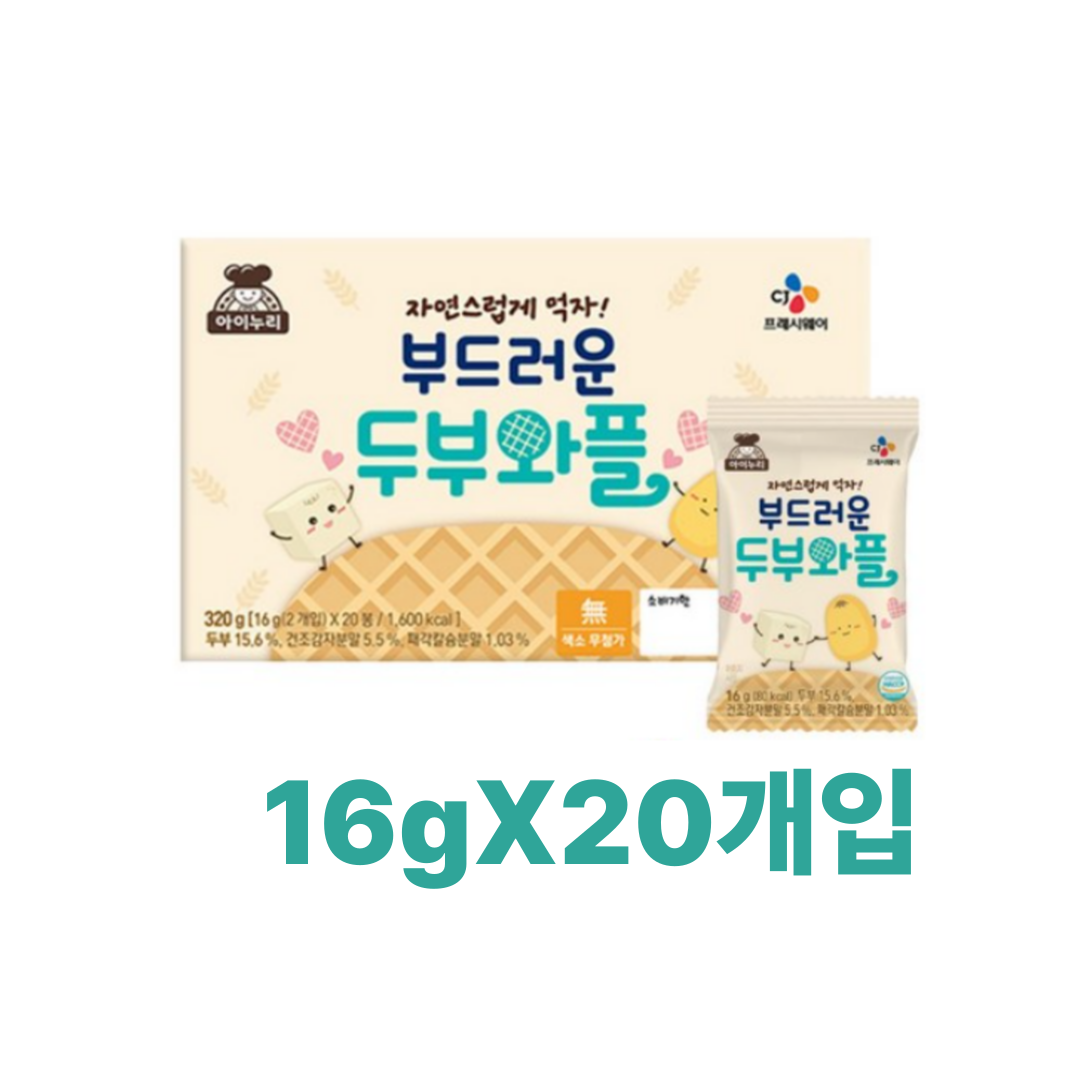 이츠웰 아이누리 부드러운 두부와플 82,400원
