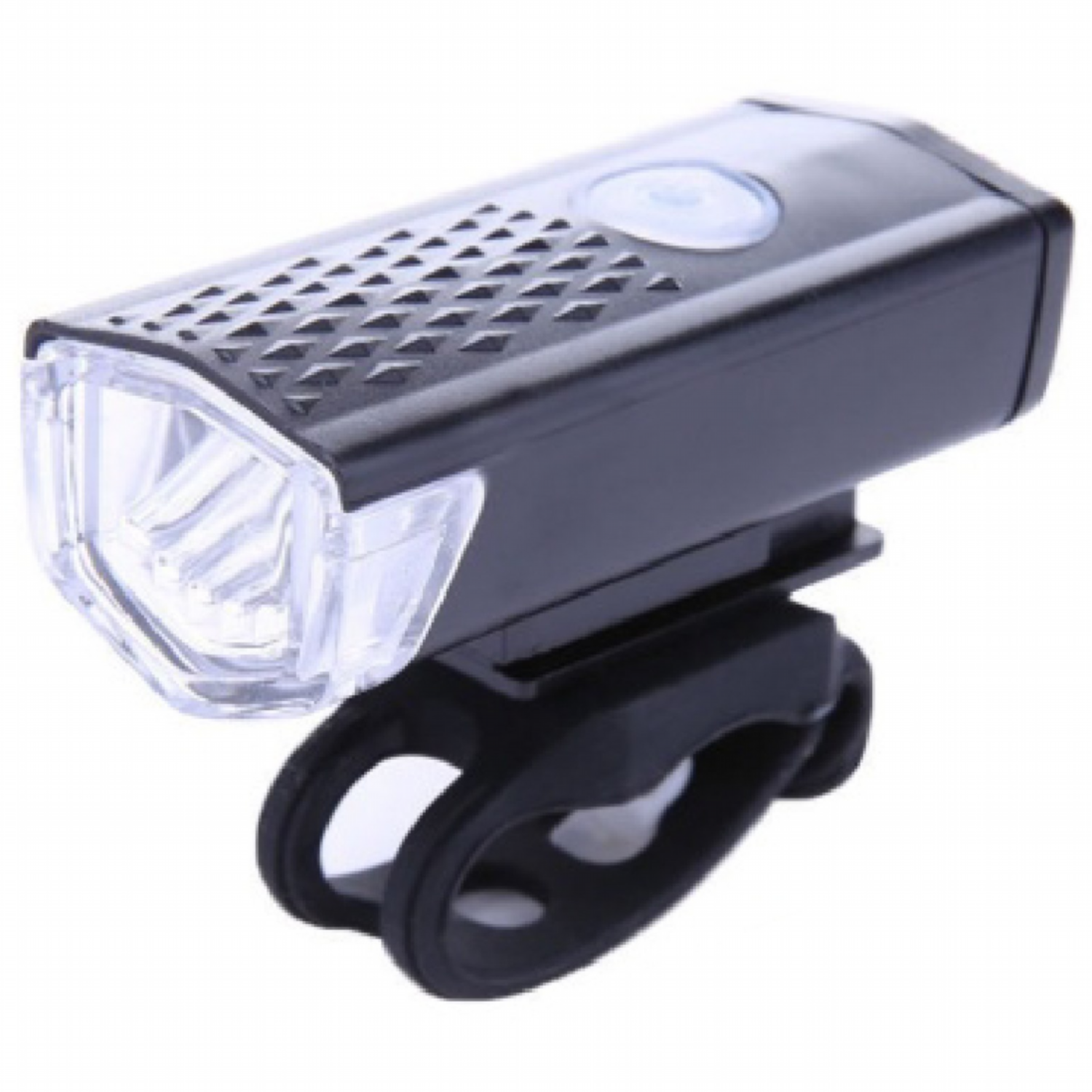 미미샵 충전식 자전거 라이트 후레쉬 랜턴 전조등, 1개, 다크블랙 7,500원