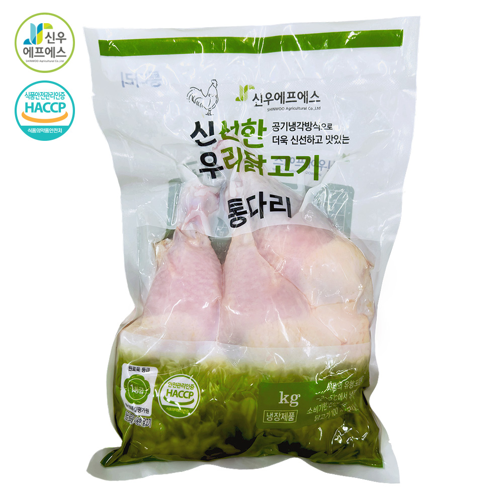 신우에프에스 국내산 냉장 통다리 통닭다리 장각, 5kg, 1개 61,100원