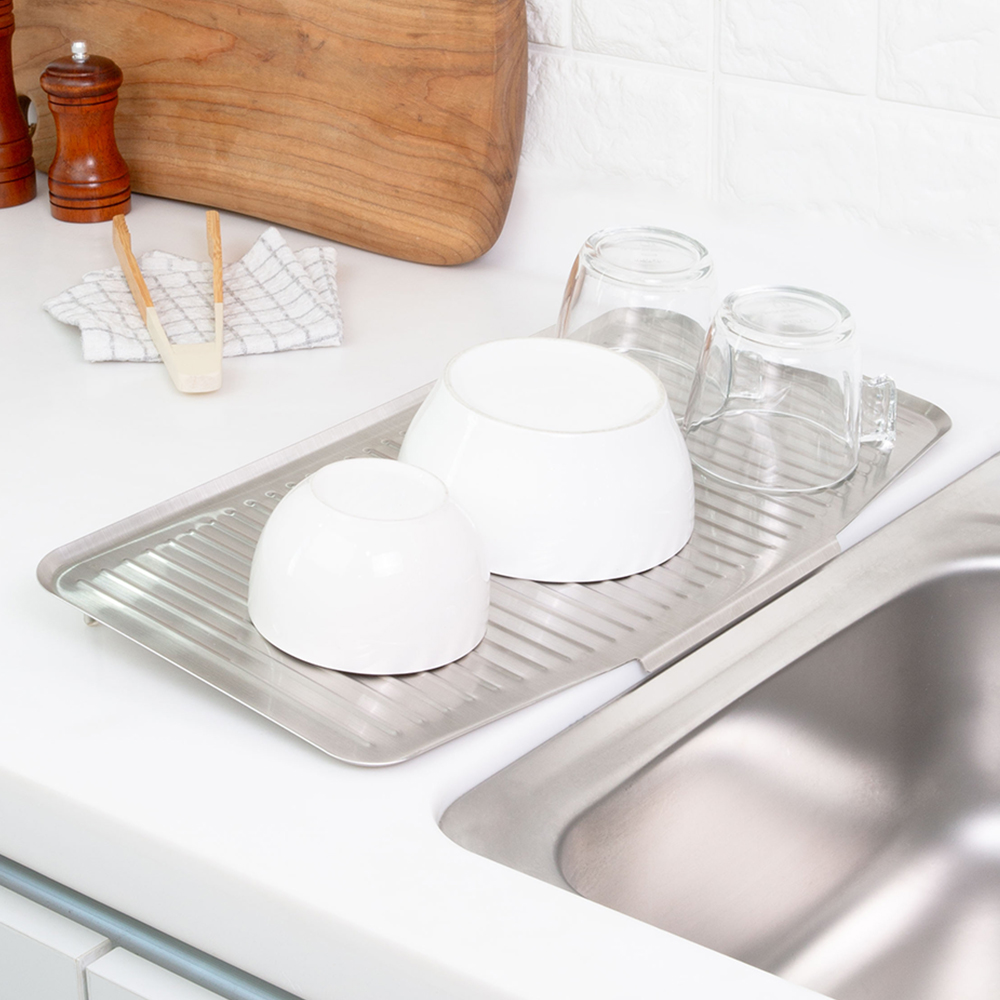 스토피아 스텐304 확장형 물빠짐 트레이 식기건조대 물받이 쟁반 소 16,900원