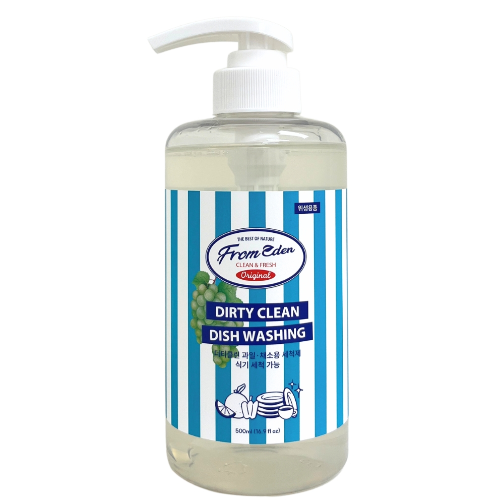 더티클린 주방세제 과일야채, 식기, 젖병세정 가능 천연 계면활성제 피부 보습성분 15,200원
