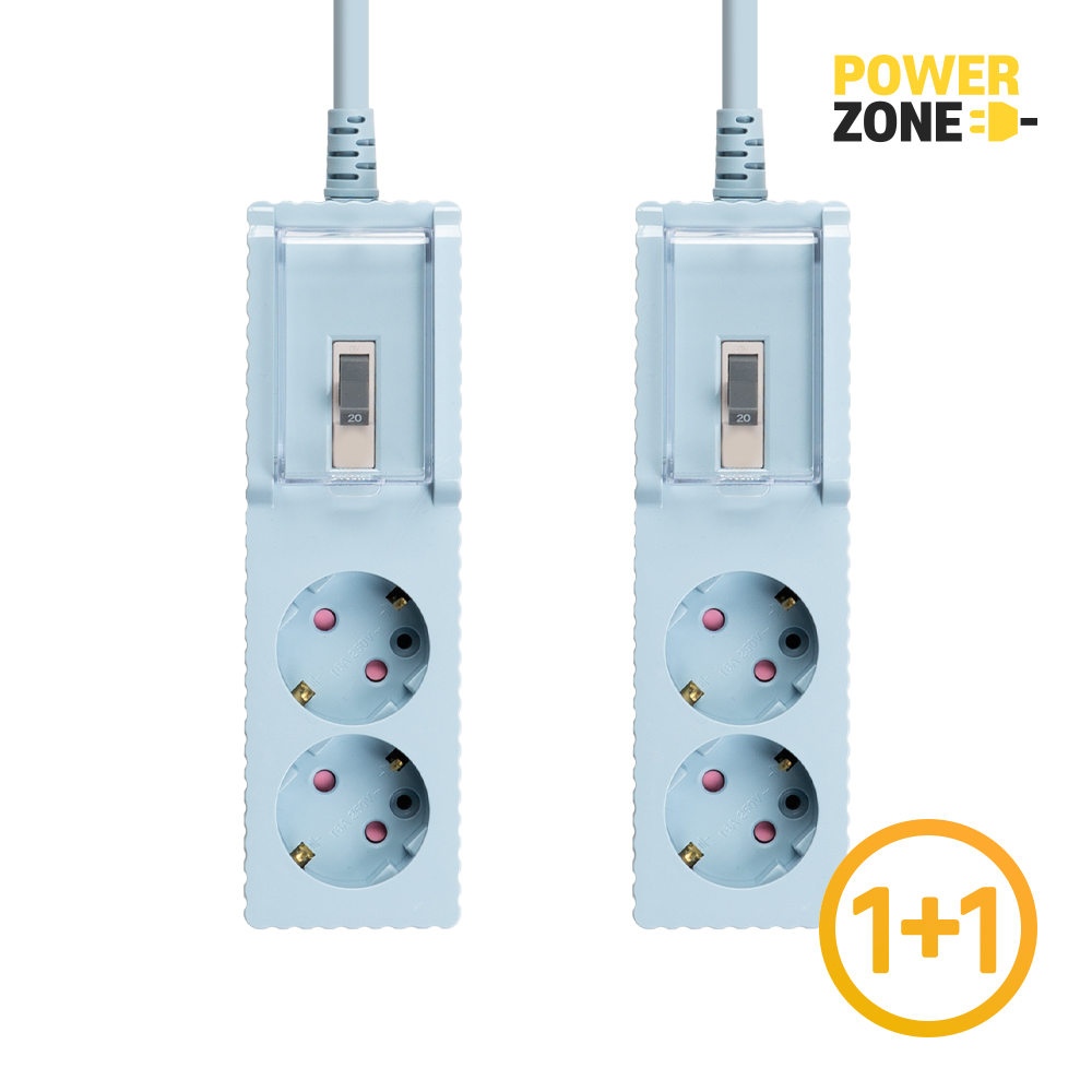 1+1 국산 고용량 자동소화 웨이브 과부하차단 멀티탭 2구 에어컨 냉풍기 콘센트 50cm 1.5m 3m 5m 7m 62,600원