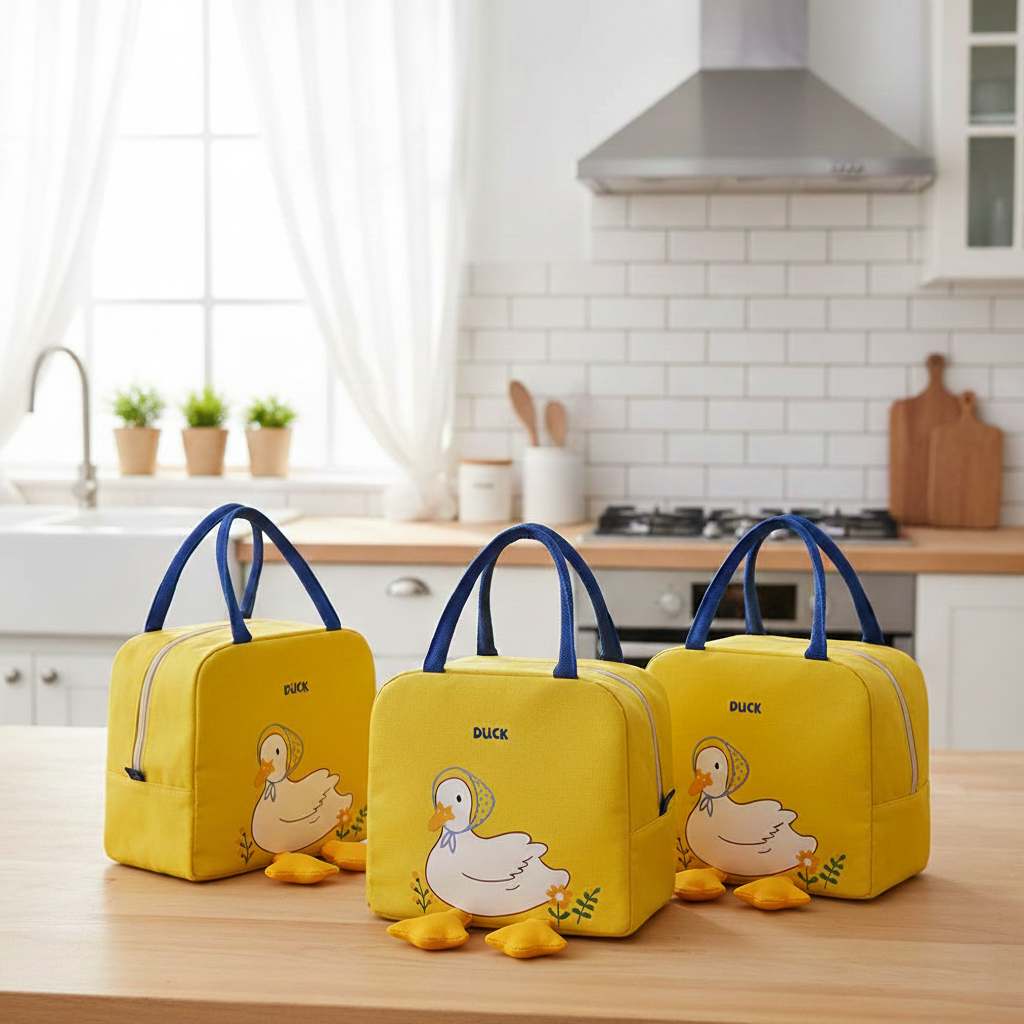 3P 오리 보온 보냉 도시락 가방 소풍 런치백 점심 간식가방 9,800원