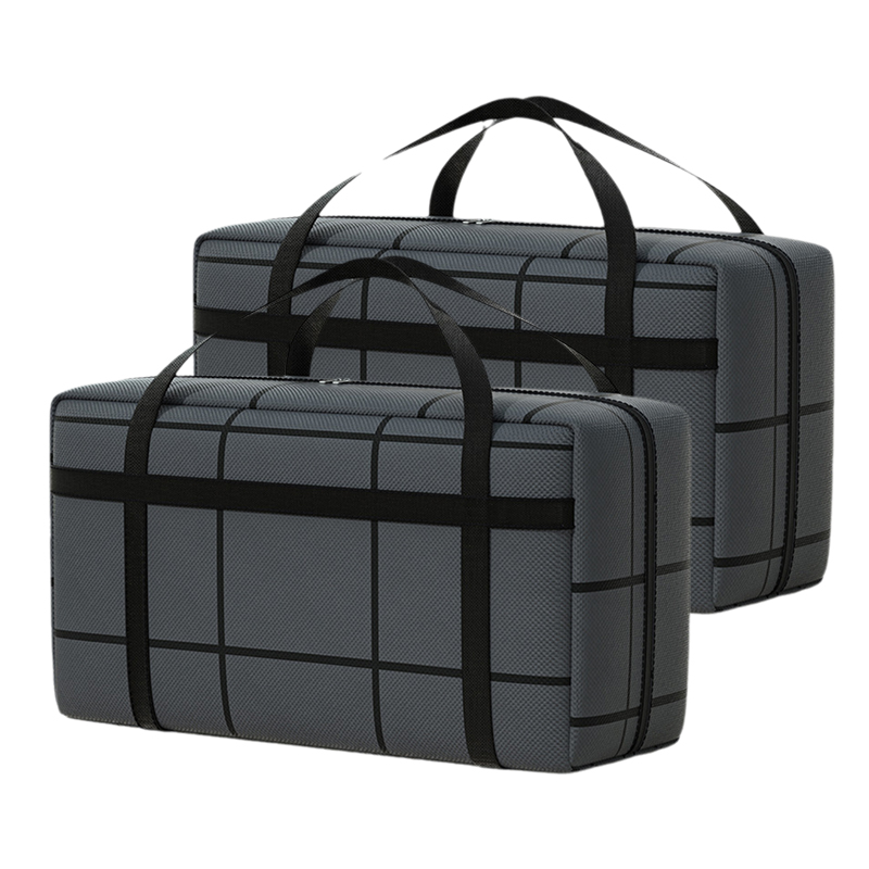 YF 1+1 대용량 이사가방 다용도 수납가방 여행 수납 가방 대형 특대형 가방 이불 정리함, 2개, 블랙 180L 15,900원