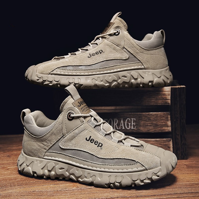 Jeep 지프차 남자 가을 미끄럼 방지 운동화 캐주얼 운동화 213M01033-C 121,600원