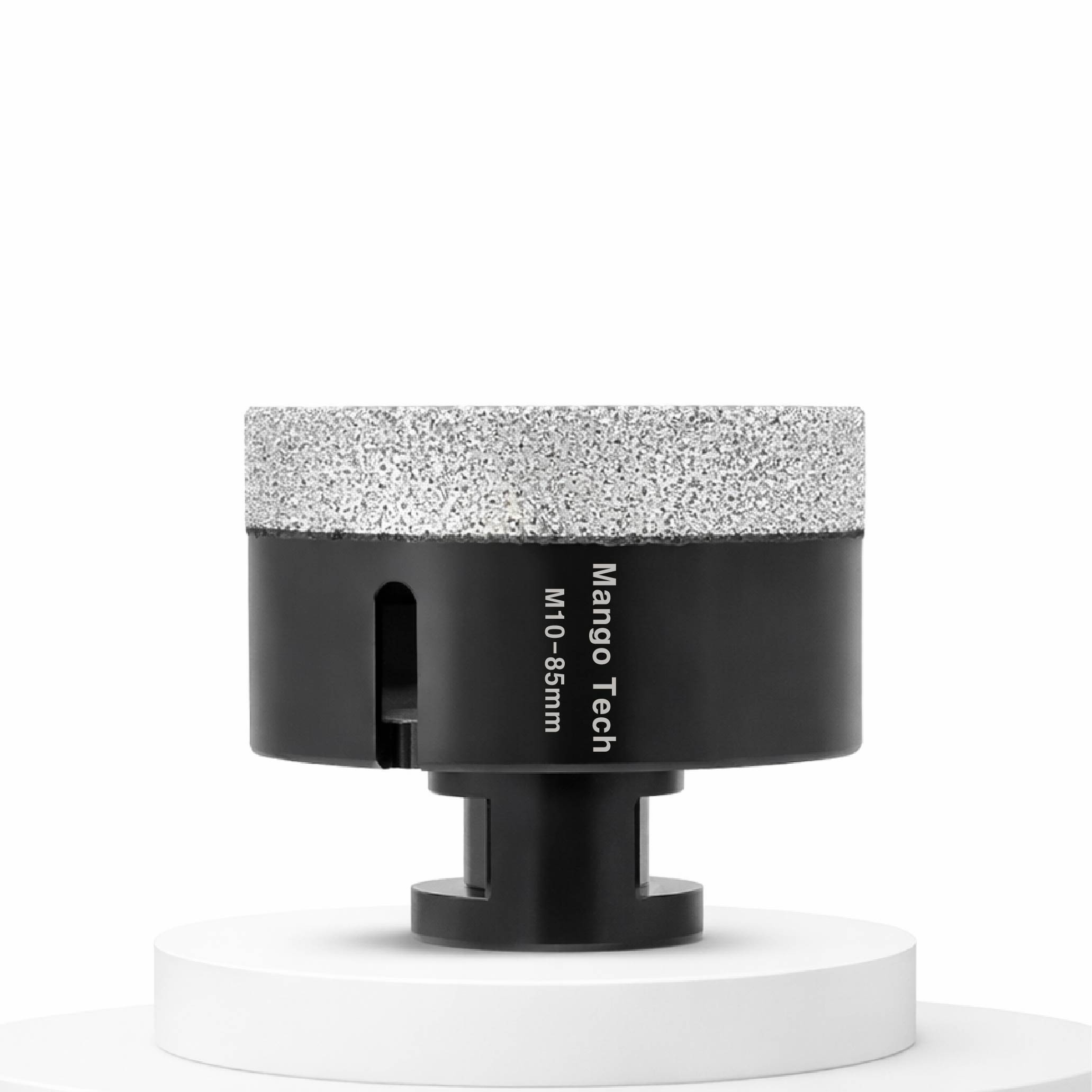 망고테크 그라인더용 다이아몬드 홀쏘 85mm 타일 구멍 기리 임팩용아답터포함 유리 포세린 대리석 도자기 융착 코어 비트 홀커터 홀소, 1개 53,900원