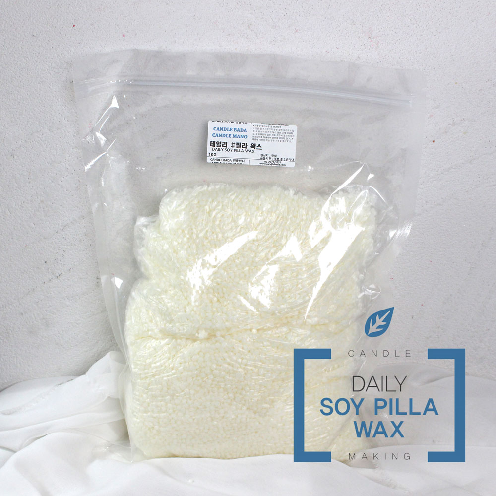 캔들바다 데일리 소이 - 필라 왁스 (신제품), 1kg, 1개 12,000원