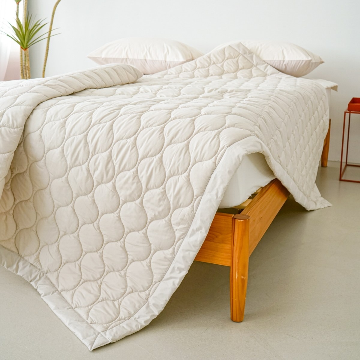 오가니크라프트 호주산 프리미엄 양모패드 사계절 침대패드, 베이지 136,000원