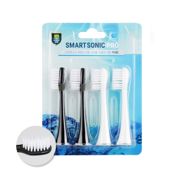스마트소닉 프로 음파칫솔 RLT211 RLT231 전용 칫솔모 리필모 미세모 4p 13,170원