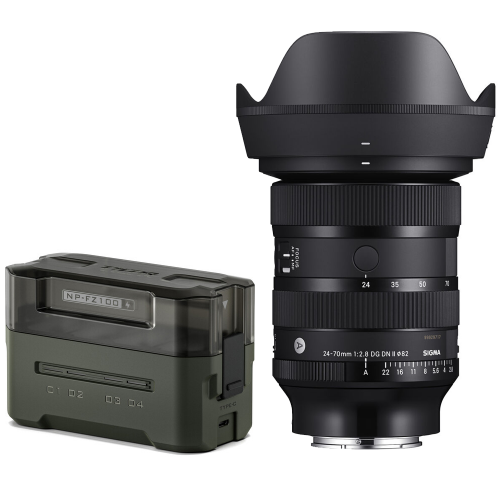 시그마 24-70mm F2.8 DG DN II Art 소니 FE + 틸타 FZ100 충전기 1,683,000원