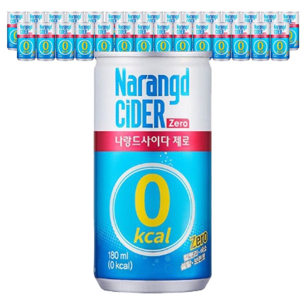 동아오츠카 나랑드사이다 제로 180ml x 30캔big4+3pvf 16,040원