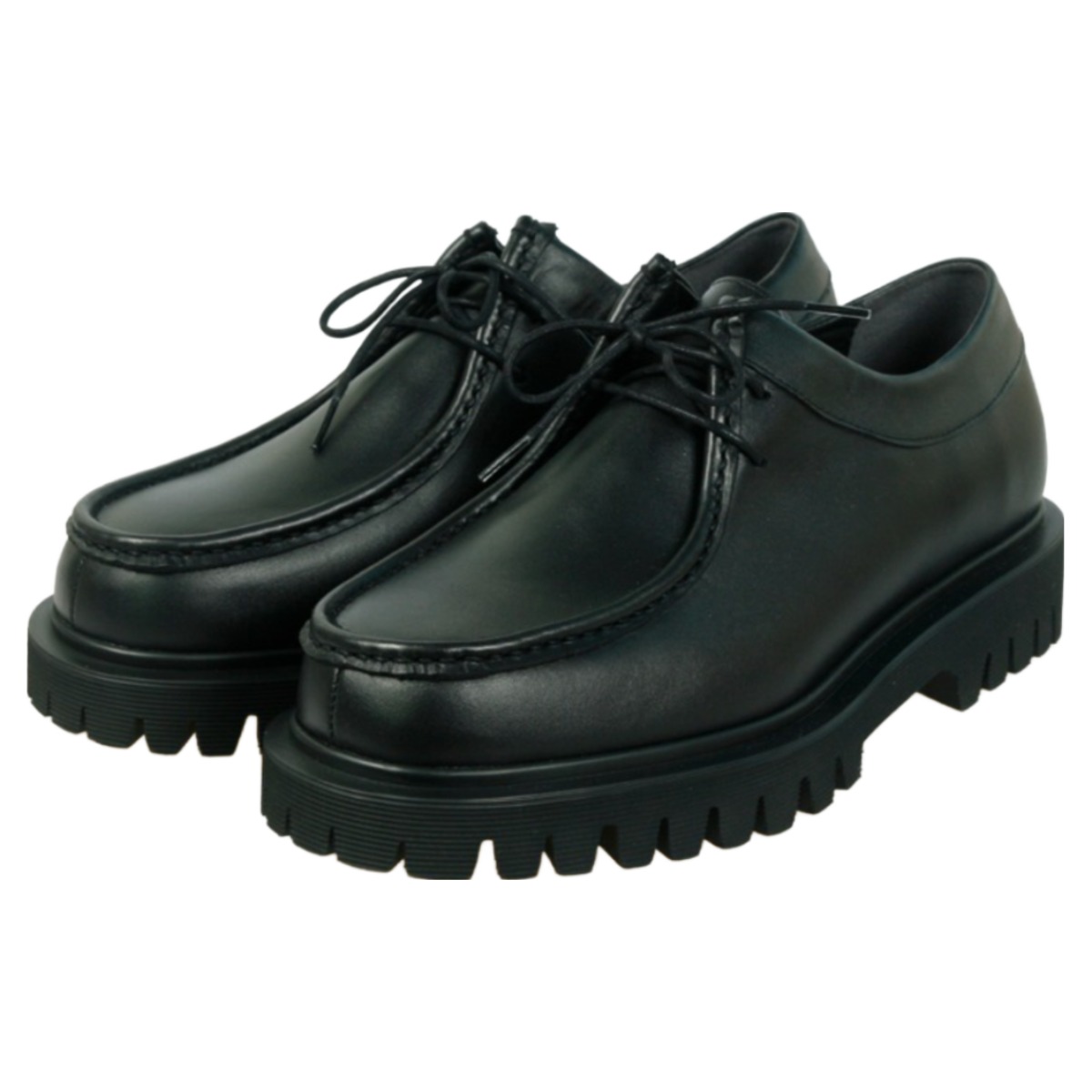 RHJ-20-11 블랙 러그아웃솔 천연소가죽 국내제작 장인수제화 남성구두 캐쥬얼화 212,000원