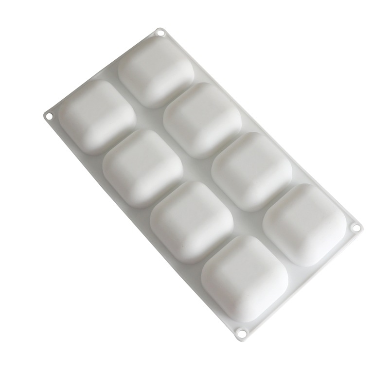 실리콘몰드 둥근 정사각 몰드 8구 비누 석고방향제 만들기 레진 금형 4,500원