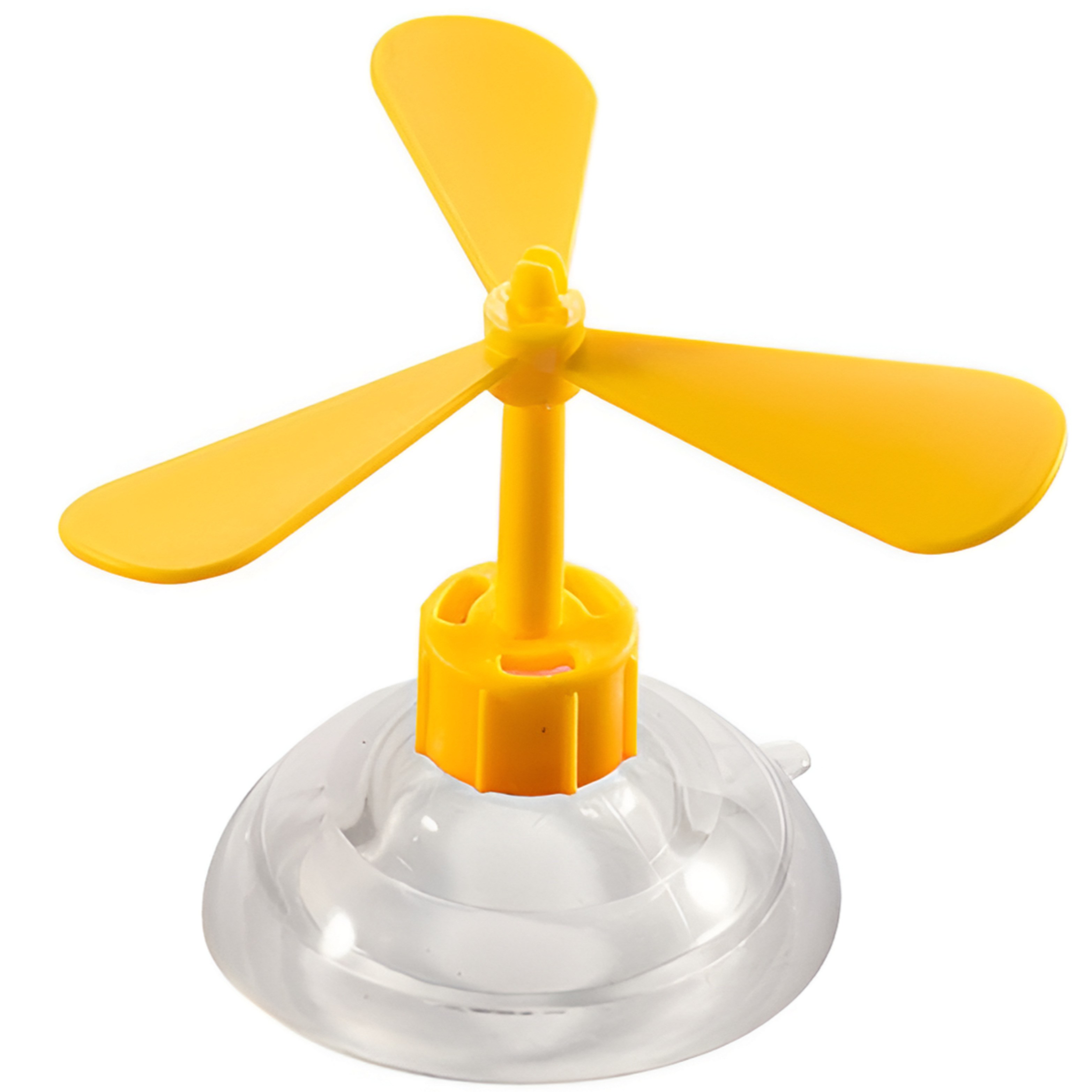찬움컴퍼니 오토바이 헬멧 꾸미기용 부착형 프로펠러 장식, 옐로우 6,000원