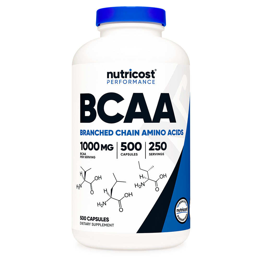 Nutricost 운동 능력 BCAA 캡슐 60정(캡슐 1정당 500mg) NCS-57209 35,300원