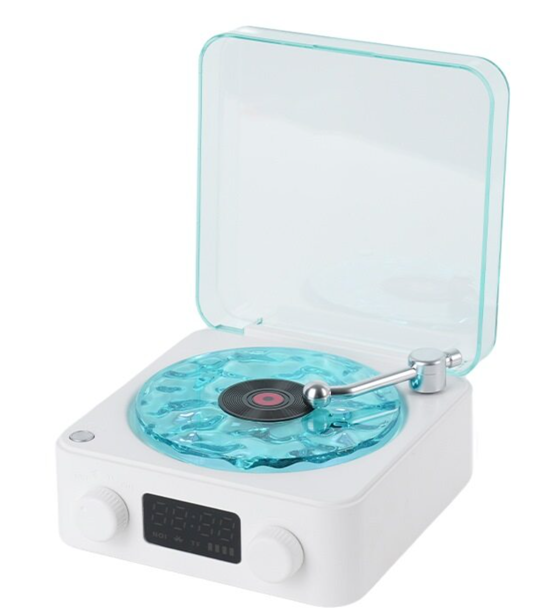 휴그 웨이브 블루투스 스피커 파도 무드등 ASMR 물결 조명, 웨이브 블루투스 스피커(블루), 현재가 34,900원