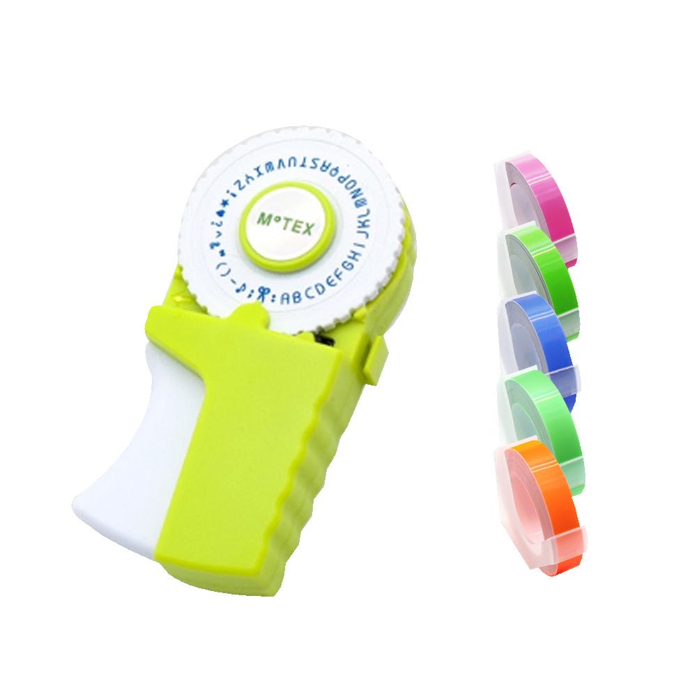 모텍스 라벨 메이커 또각이 E-303 + 리필테이프 B세트, 라임, 1세트 21,000원