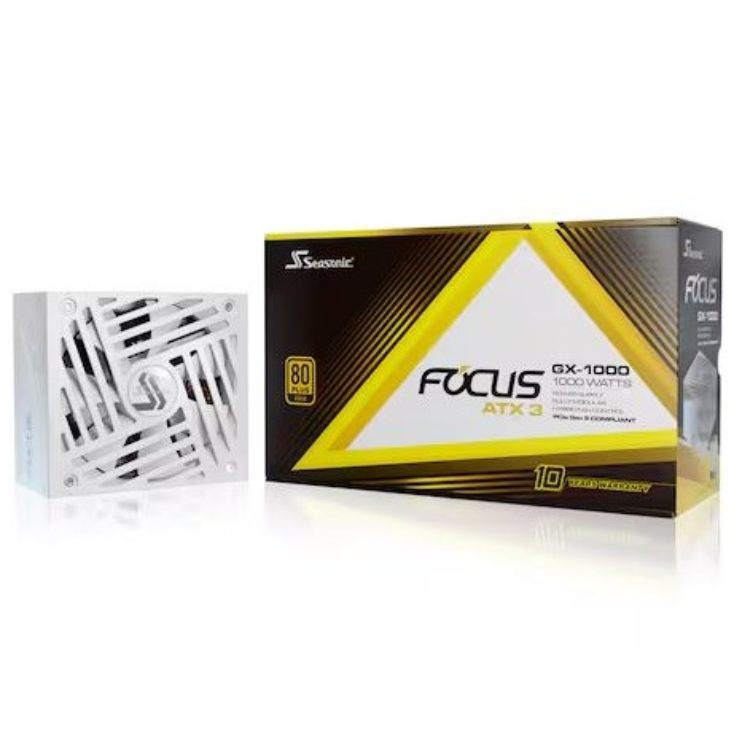 시소닉 NEW FOCUS V4 GX-1000 GOLD 풀모듈러 ATX3.1 화이트 265,000원
