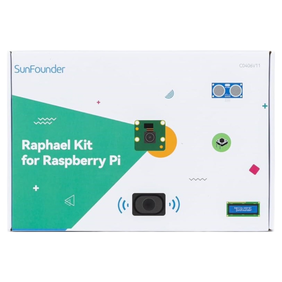 라즈베리파이 스킬업 키트 Raphael Kit for Raspberry Pi 3B, 4B, 5 (보드 미포함) 90,700원