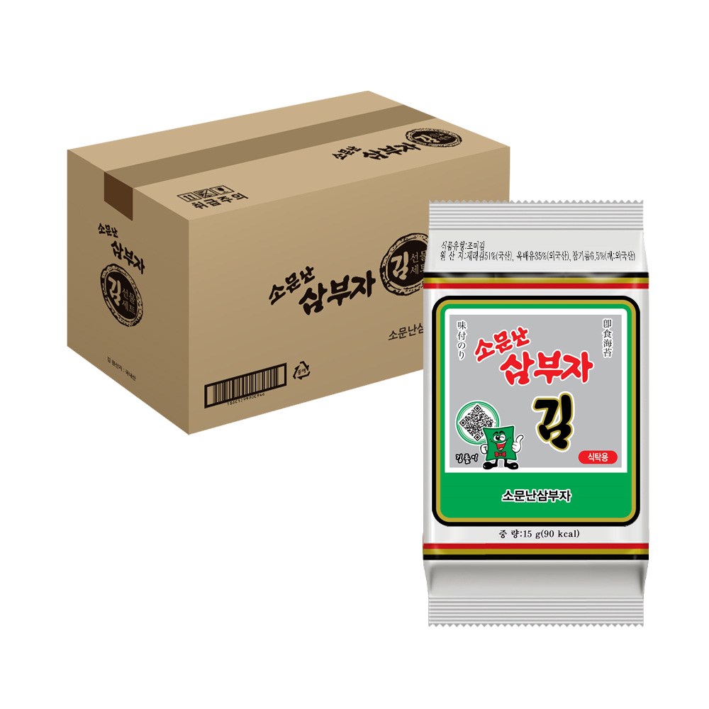 소문난삼부자 재래식탁김, 15g, 12개 13,540원