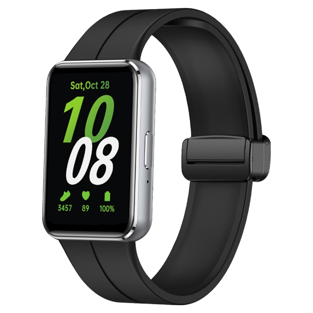 워치스탠다드 D버클 마그네틱 실리콘 스트랩, 블랙, 1개 7,900원