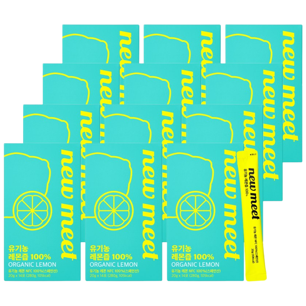 [공식판매처]뉴밋 하루 1레몬 유기농 레몬즙 100% NFC 리얼착즙 레몬수 92,230원