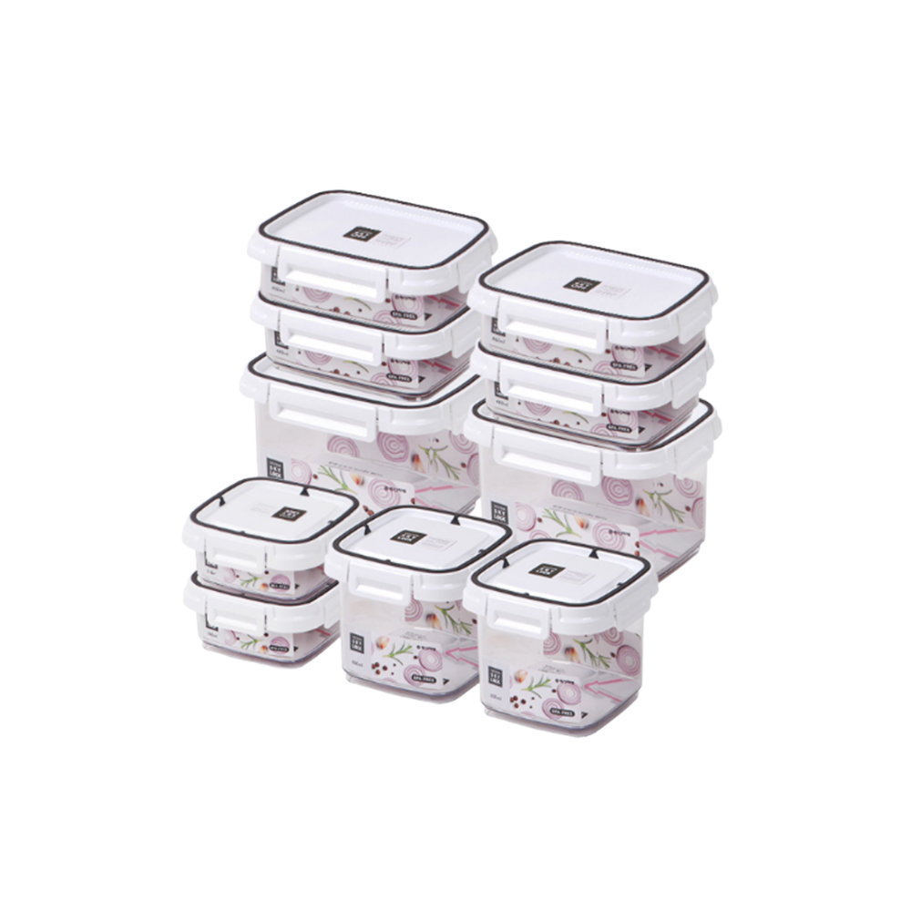 창신리빙 스카이락 밀폐 반찬용기 10종 세트 22,000원