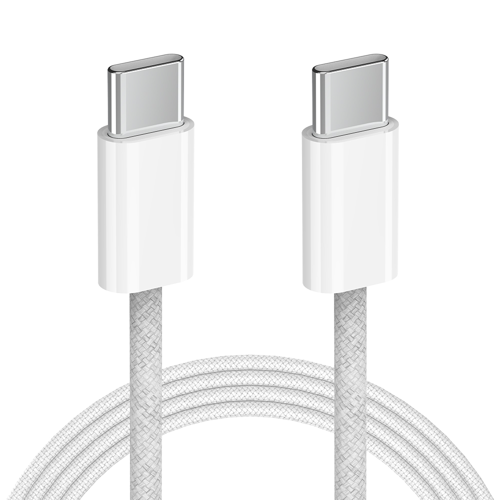 SKY 비트 240W PD3.1 C to C타입 고강도 패브릭 초고속 충전 케이블, 200cm, 화이트, 1개 8,290원