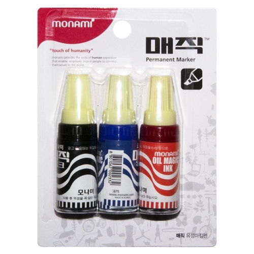 [감동] 모나미 병매직 3색세트 6,500원