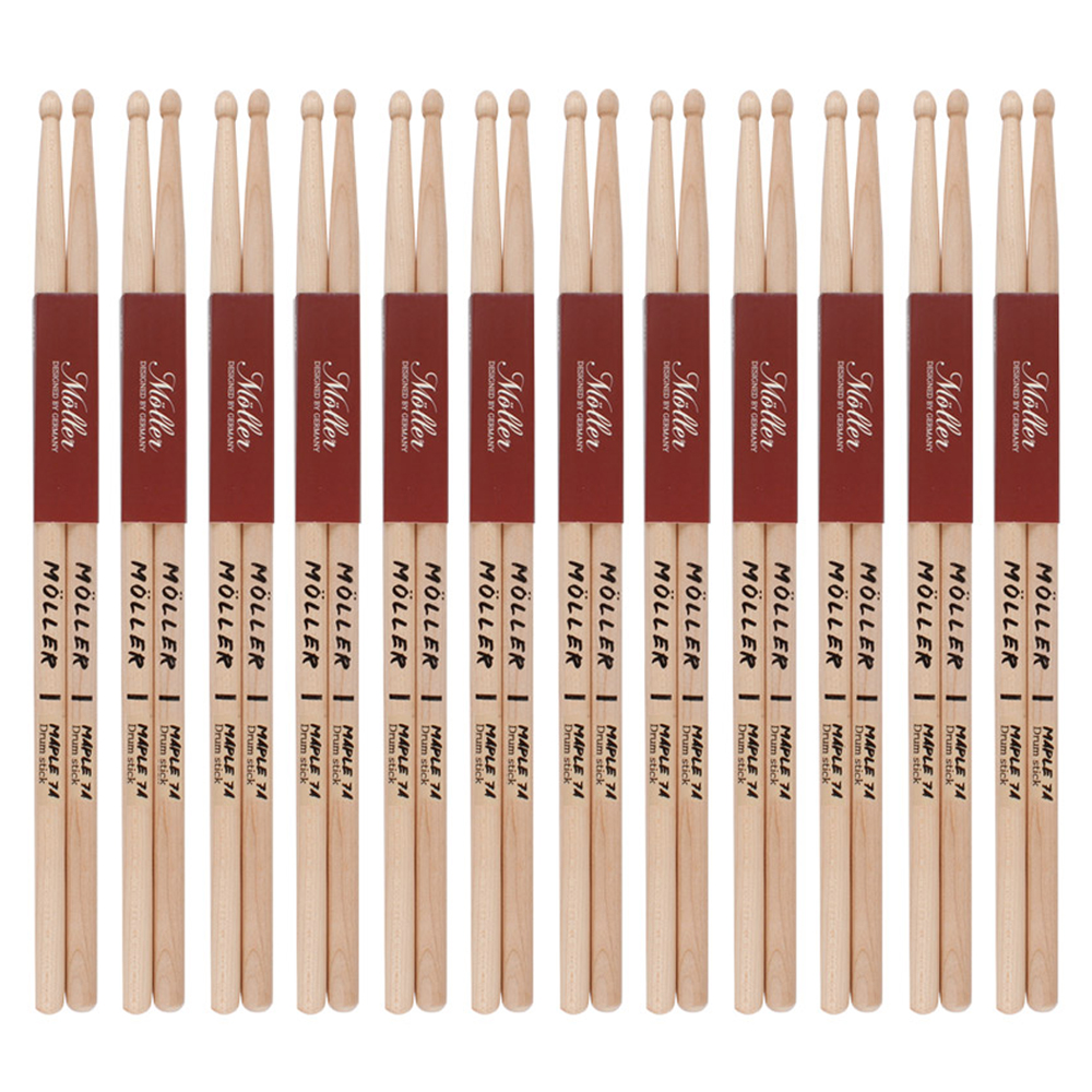 뮐러악기 연습용 드럼스틱 2p, 12개, 단일 색상 21,600원