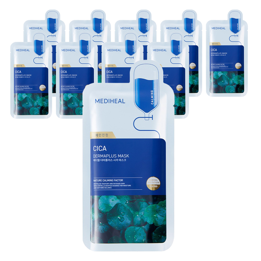 메디힐 더마플러스 시카 마스크팩, 1개입, 10개 10,000원
