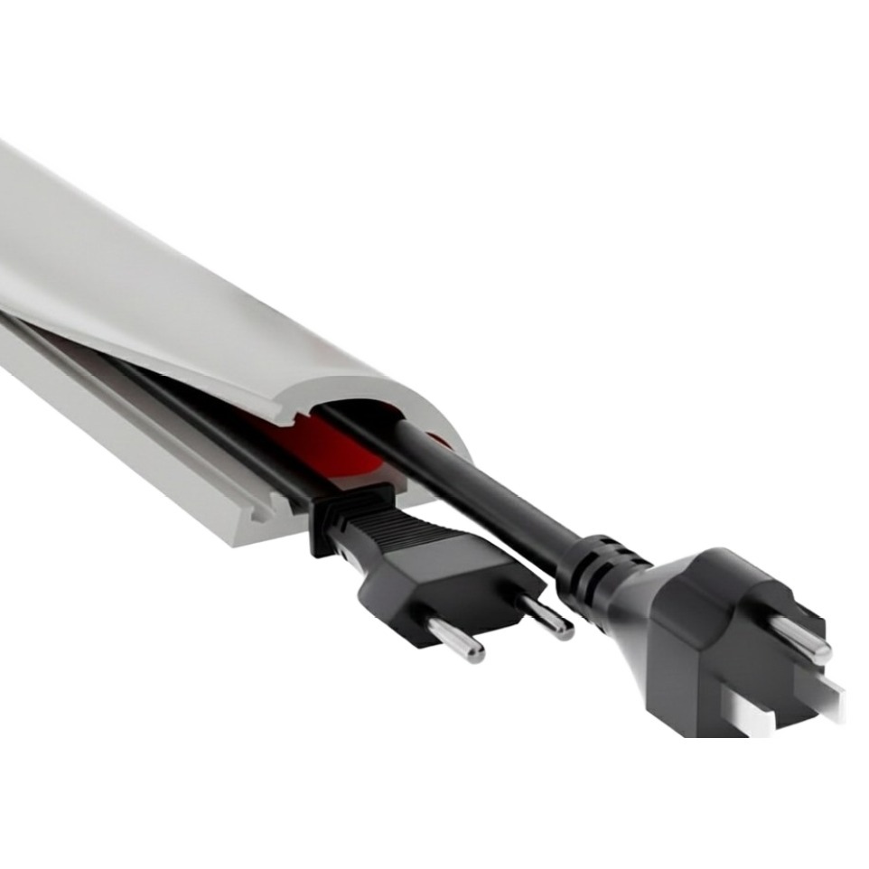 라노홈 클립형 소프트 케이블 몰딩, 1개, 그레이 17,200원