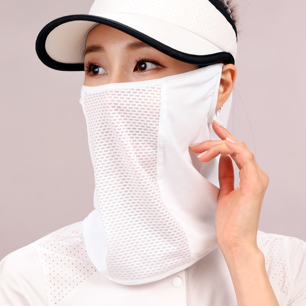 [1+1]안다미로 골프 자외선차단 마스크 얼굴 햇빛 가리개 자전거 마스크 59,600원