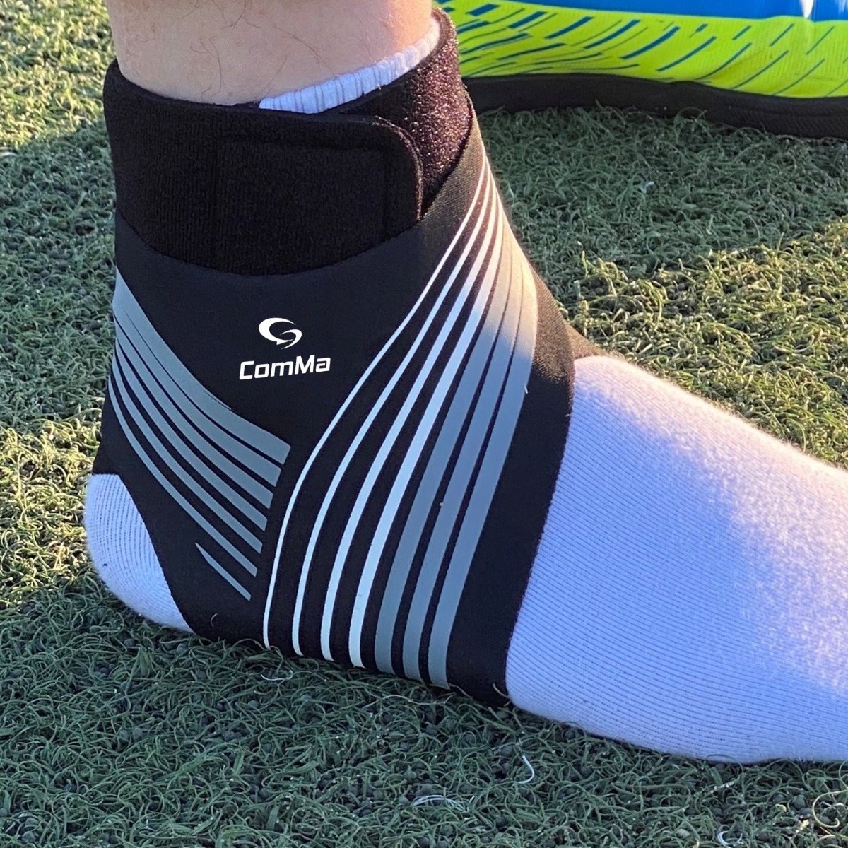 ComMa 압박 밴드 발목보호대 2세대 단품 테이핑 얇은 아대 축구 농구 등산 런닝 보호대, 1세트 23,900원