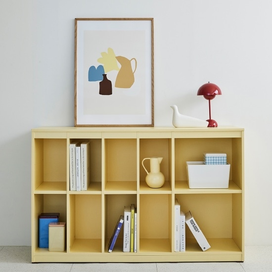 한샘 샘키즈 낮은 디자인책장 1305, 크림화이트(A) 169,900원