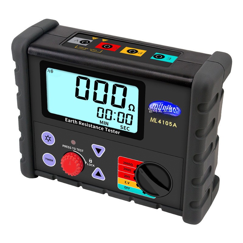 접지저항계 접지 저항 테스터 검전기 낙뢰 피뢰침 측정기 114,400원