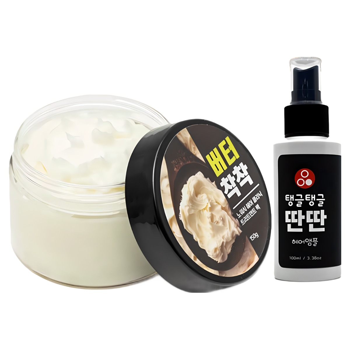 버터착착 헤어 트리트먼트 팩 (+단백질앰플 100ml) (극손상 탄머리 상한머리 복구), 150g, 1개 16,400원