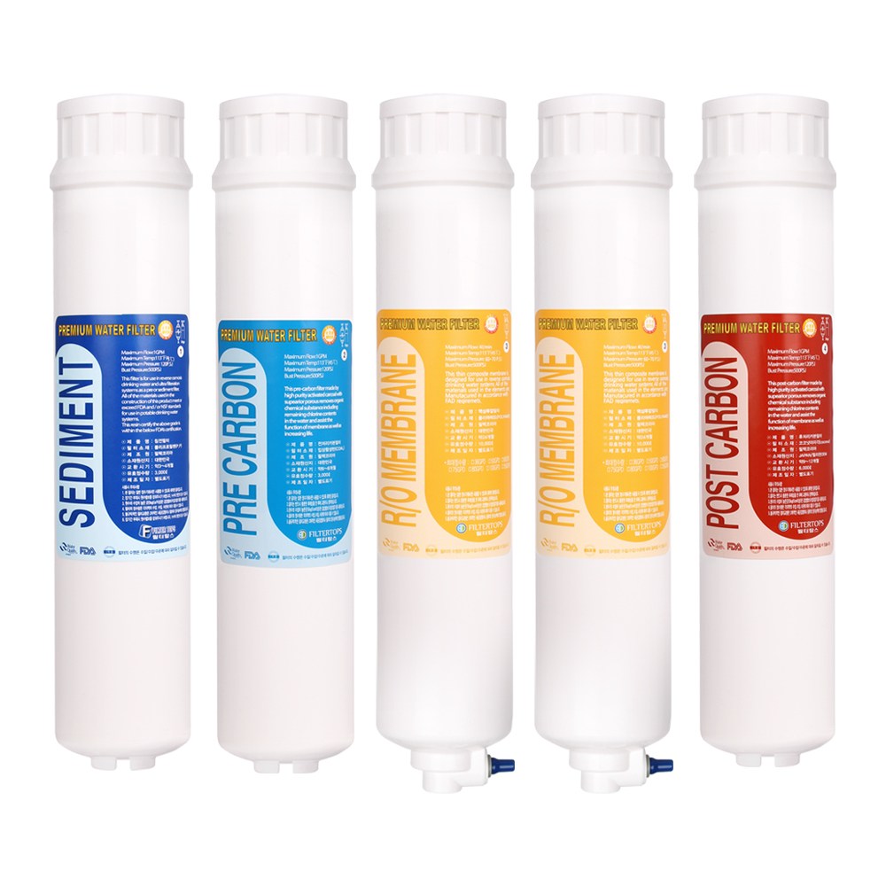 청호나이스 CHP-3710S 고품질 정수기 필터 호환 인터록 전체세트 120,860원