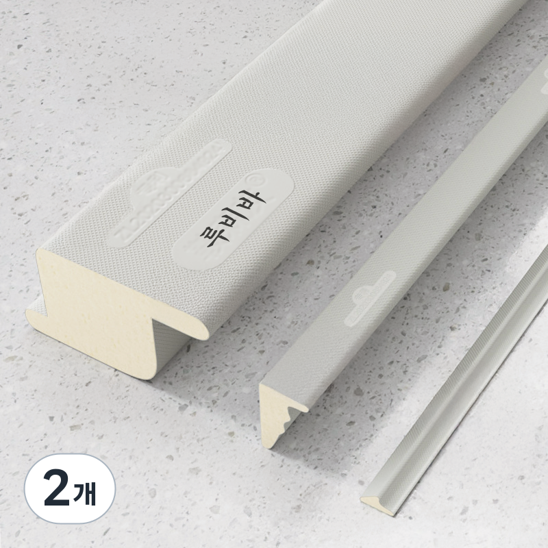 루비바 완벽차단 올인원 신소재 문풍지 3종 세트 창문 창틀, 2개, 라이트 그레이 37,880원