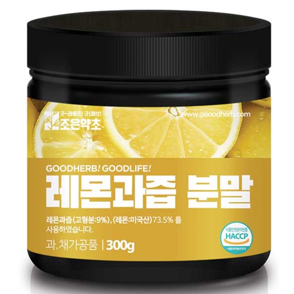 조은약초 레몬과즙 분말, 300g, 1개 17,010원