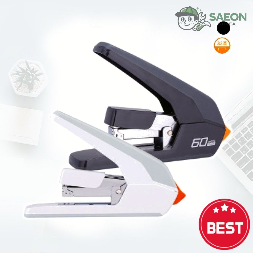세이온 대용량 스테이플러 탁상용 델리 E0465BK 블랙 218 56 75mm 33호침 41,810원