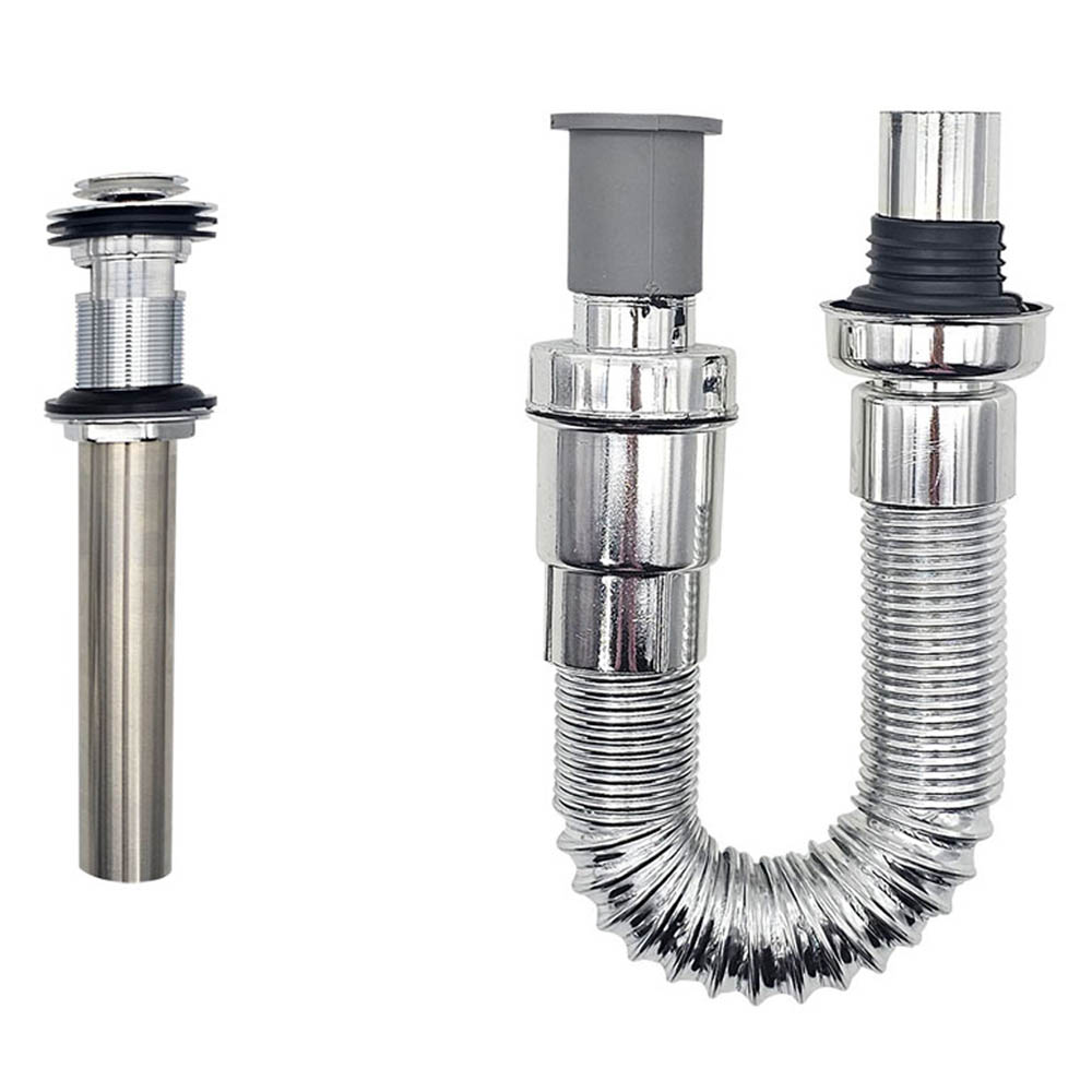 비앤홈 세면대 원터치 자동 팝업 + 자바라 트랩 세트, 실버 18,690원