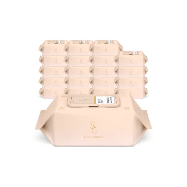 82g고평량 써밋 화이트 20팩 캡형 엠보 70매 아기물티슈 46,900원