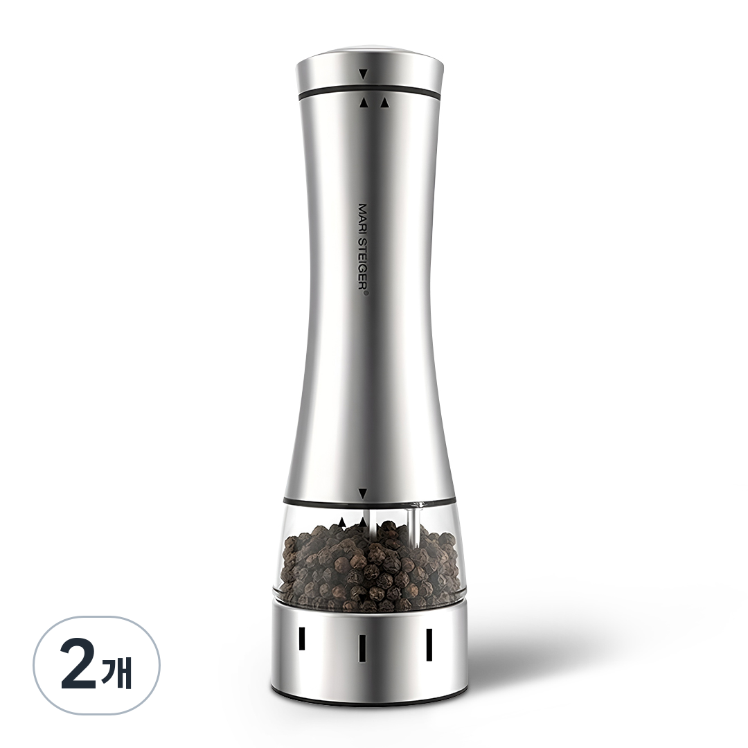 마리슈타이거 프라임 전동 스테인레스 페퍼밀 소금 후추 그라인더 39,800원