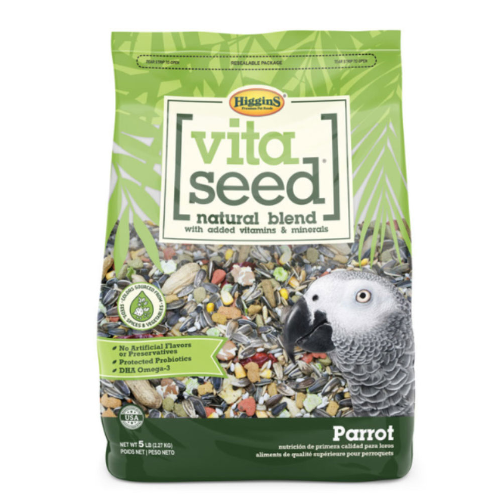 히긴스 비타씨드 패럿 사료, 1개, 2.27kg, 현재가 35,500원