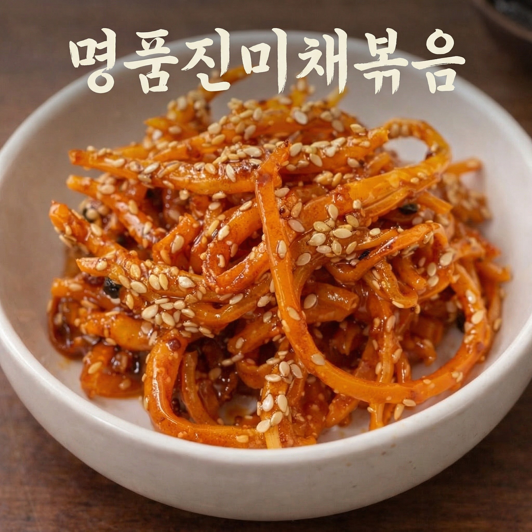 [고객 감사 특가] 고추장 진미채 무침/볶음 인기 밑반찬, 250g, 1개 14,900원