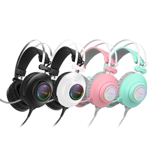 ABKO N550 ENC 7.1 RGB 노이즈 캔슬링 헤드셋 (민트) 45,000원