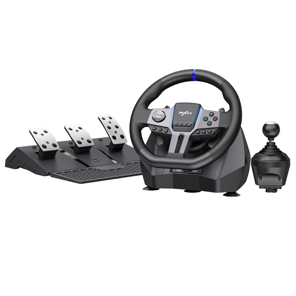 피엑스엔 PXN-V9 GEN2 스티어링 레이싱 휠 페달 쉬프터 블랙 유럽트럭 124,900원