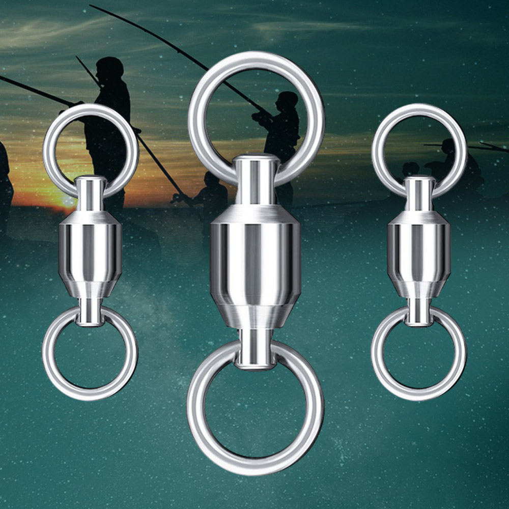 듀라맥스 낚시 볼베어링 도래 고속회전 스테인리스, 1개, 10개입 3,500원