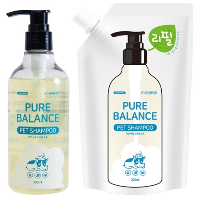 퓨어프렌즈 저자극 올인원 강아지샴푸 리필세트, 1개, 600ml 36,000원